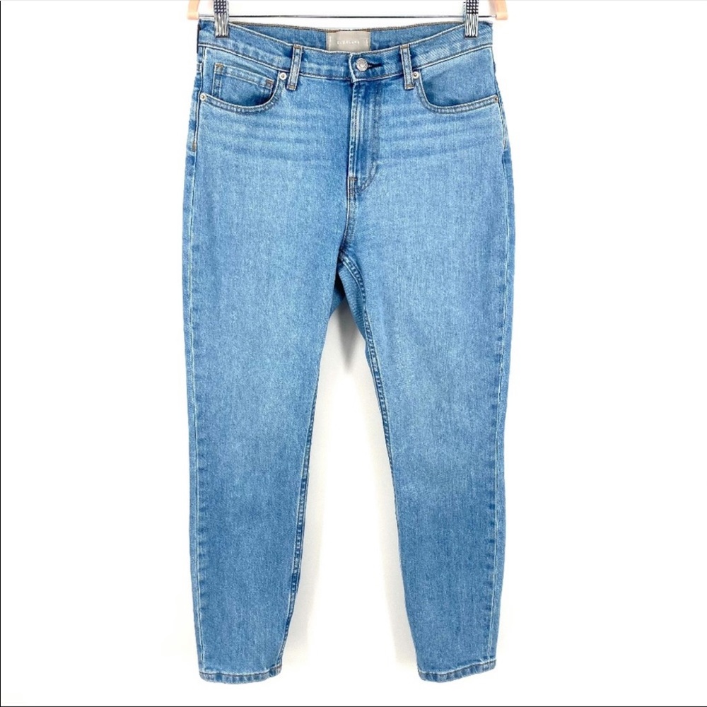 Everlane Ankle jean light wash blue high rise 29